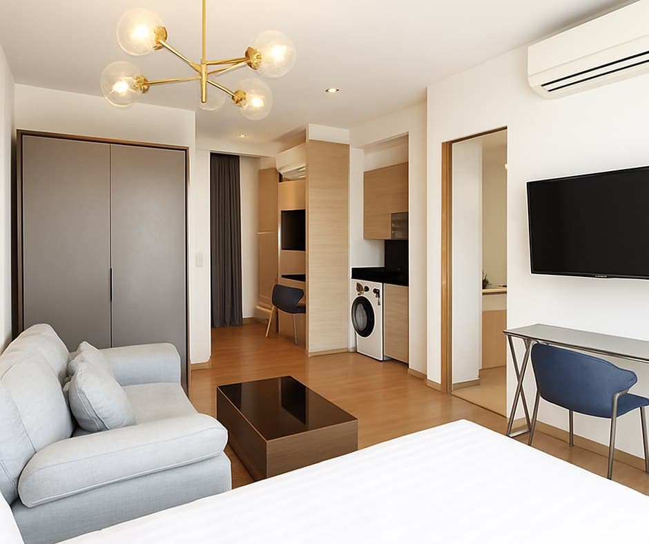 ให้เช่า คอนโด Park 24 · 1 ห้องนอน · 28 ตร.ม.